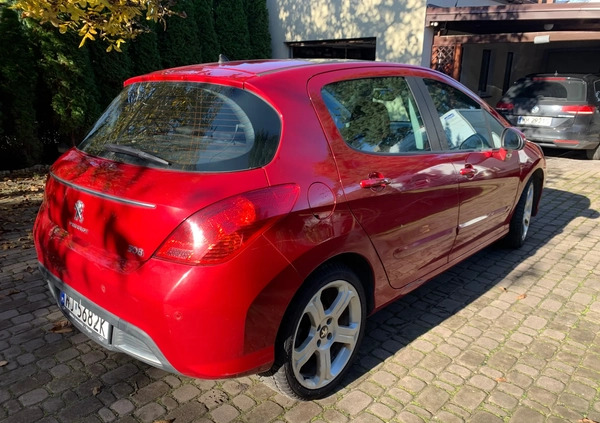 Peugeot 308 cena 17000 przebieg: 139000, rok produkcji 2011 z Sulejówek małe 37